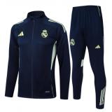 Chándal Real Madrid 2025/26-Cyan Bule (Cremallera larga)